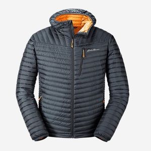 Eddie Bauer MicroTherm 2.0 down hooded jacket